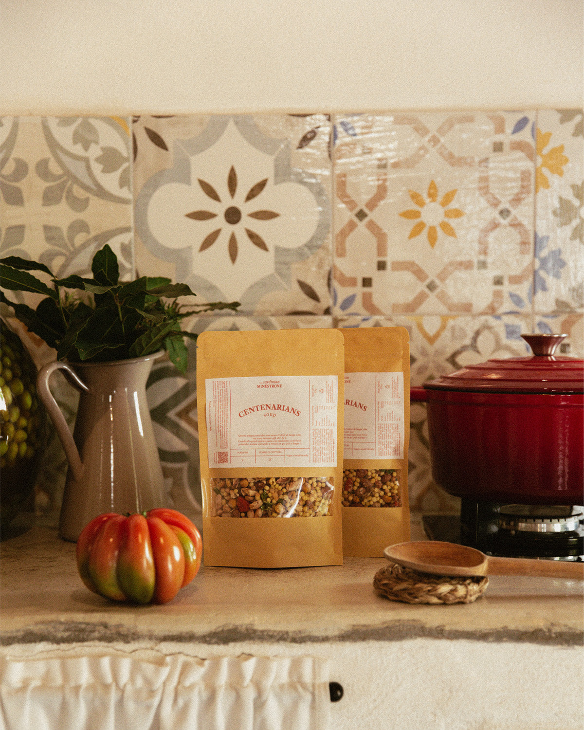 Centenarians soup The Sardinian Minestrone